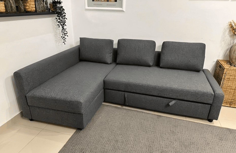 IKEA FRIHETEN Sofa Bed with Storage, Gray, photo 3 of 3